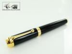 Aurora Talentum Black Gold Trim Fountain Pen