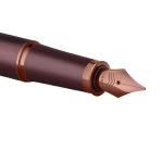 Parker IM Burgundy Trim Fountain Pen with Medium Nib