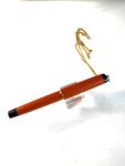 1970s Vintage Orange Parker Big Red Ball Pen