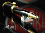 Aurora Talentum Black and Gold Ballpoint Pen