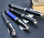 Pelikan M405 Broad Fountain Pen, Black Stripe