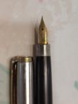 Sailor Stainless Steel Fountain Pen with 14k Nib