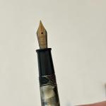 Sheaffer Junior Flat Top Fountain Pen Red Gray