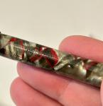 Sheaffer Junior Flat Top Fountain Pen Red Gray