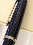 Vintage Blue Sailor Fountain Pen with Steel Nib