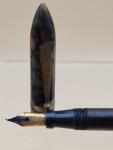 Vintage 1930s-40s Marble Celluloid Fountain Pen