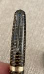 Parker Vacumatic Fountain Pen, Brown Striped