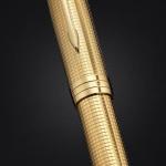 Parker Sonnet Cisele Gold Fountain Pen