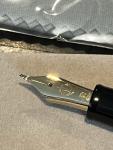 Sailor 1911L Black/Gold 21K Fude Fountain Pen