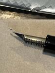 Sailor 1911L Black/Gold 21K Fude Fountain Pen