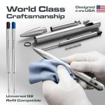 Bastion Titan Metal Pen - Luxury Refillable Ink