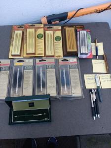 Vintage Cross and Sheaffer Parker Pen Set