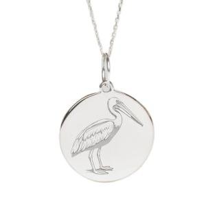 YUGNA 925 Silver Bird Pendant Necklace with Chain