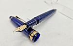Sailor Dark Blue Sparkle Fountain Pen with Gold Nib