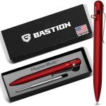 Bastion Rechargeable Red Aluminum Luxury Pen