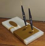 Parker 45 Fountain Pen Desk Set with Onyx Base