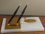 Parker 45 Fountain Pen Desk Set with Onyx Base