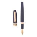 Montegrappa Fortuna Blue Rose Gold Fountain Pen