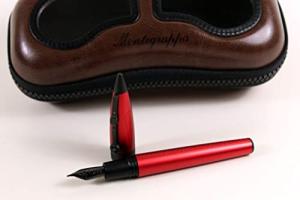 Montegrappa Red Baron Fountain Pen in Aluminium
