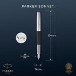 Parker Sonnet Fountain Pen with 18k Gold Nib