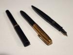Set of 3 Vintage Windsor 14K Gold Fountain Pens