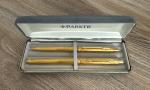 Parker Gold Plated Fountain and Ballpoint Pen Set
