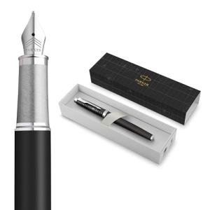 Parker IM Premium Fountain Pen - Chrome Trim