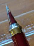 Vintage Steel Red Sailor Trident Fountain Pen