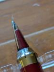Vintage Steel Red Sailor Trident Fountain Pen
