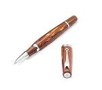 Montegrappa Mia Stainless Steel Rollerball Pen in Flaming Heart