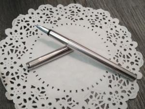 Montblanc Noblesse Platinum Finish Fountain Pen #535