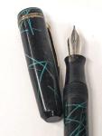 Vintage Paragon Celluloid Fountain Pen with Gold Nib