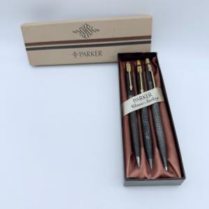 Rare Vintage Parker Sterling Silver Pen and Pencil Set