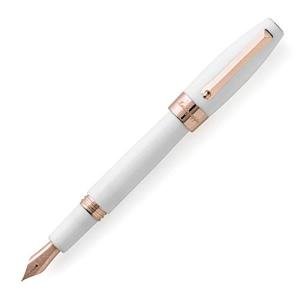 Montegrappa Fortuna White Rose Gold Fountain Pen