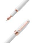 Montegrappa Fortuna White Rose Gold Fountain Pen