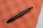Vintage Black and Gold Fountain Pen with Medium Nib