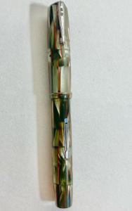 Vintage 1930s Waterman Fountain Pen - Marble Finish