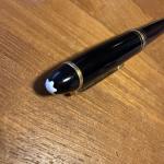 Montblanc Meisterstück Vintage Black and Gold Ballpoint Pen