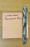 Vintage 1930s Waterman Fountain Pen - Marble Finish