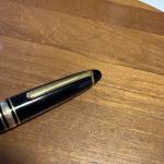 Montblanc Meisterstück Vintage Black and Gold Ballpoint Pen