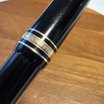 Montblanc Meisterstück Vintage Black and Gold Ballpoint Pen
