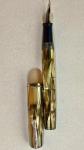 Vintage 1930s Waterman Fountain Pen - Marble Finish