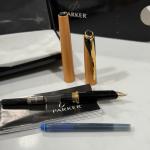 Parker Inflection Yellow & Gold Fountain Pen