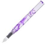 Teranishi GLAA-AQPU Aurora Glass Pen - Aqua Purple