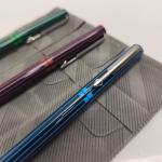 Parker Vintage Pen Trio: Blue, Green, Red