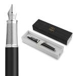 Parker IM Premium Fountain Pen | Legacy of Flight | Chrome Trim |Medium Nib | Gift Box