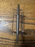 Vintage Parker 75 Ballpoint Pen Stainless Steel And Gold Trim - Near Perfect