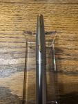 Vintage Parker 75 Ballpoint Pen Stainless Steel And Gold Trim - Near Perfect