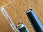 Vtg Black Steel  Montblanc 420 Style Fountain Pen - Steel M Nib