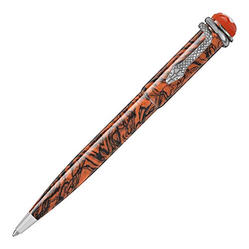 Montblanc Heritage Rouge et Noir Serpent Marble Pen